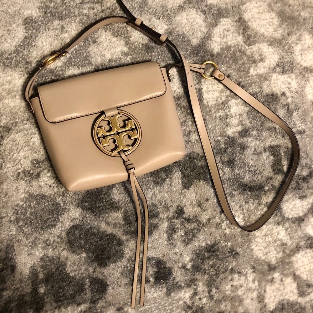 Tory Burch Miller Leather Crossbody Bag